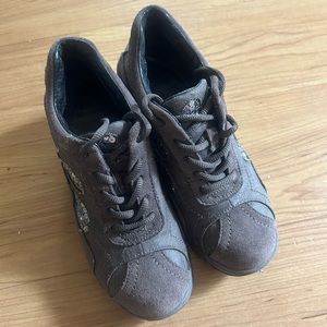 Teenmix Woman Shoes  Suede Sneakers